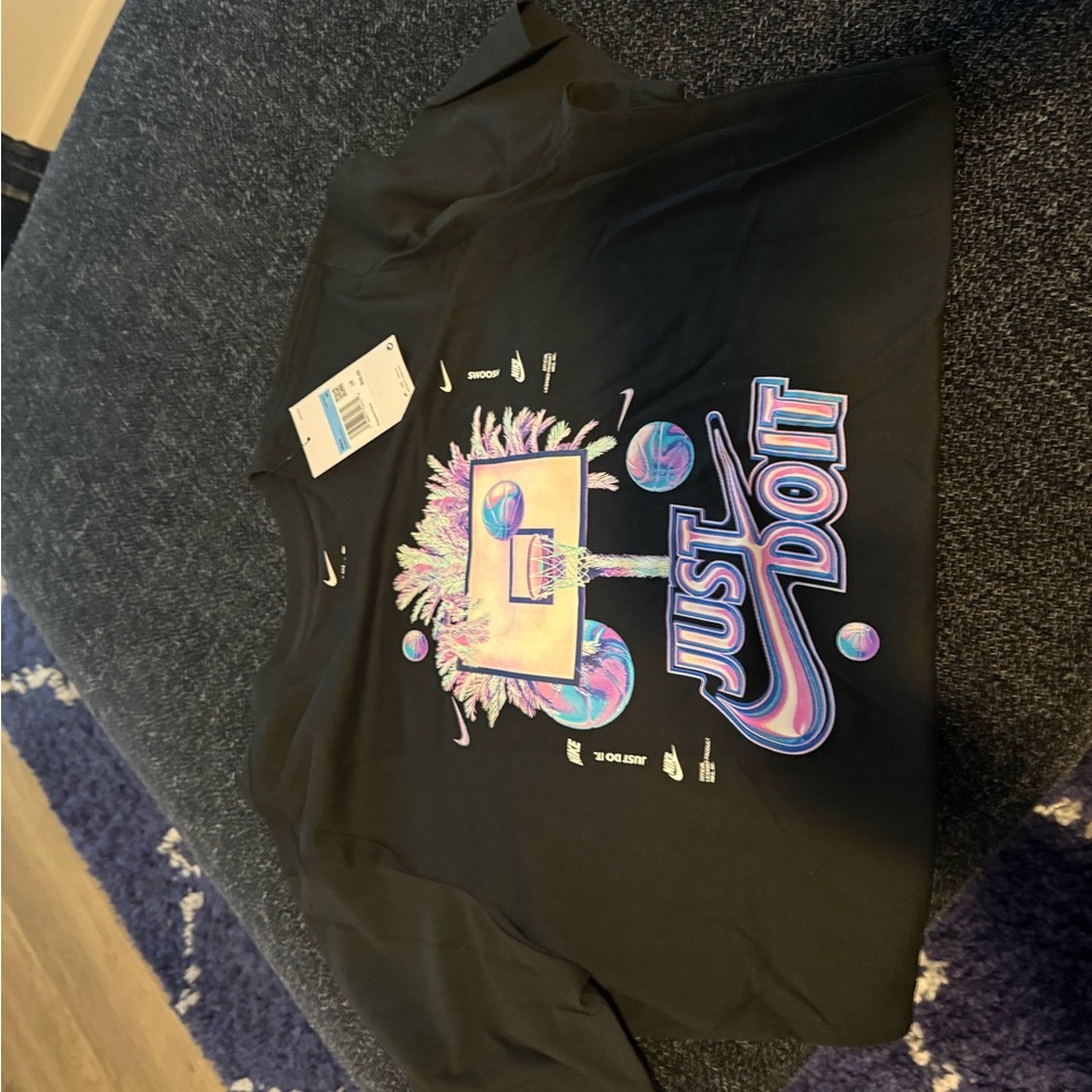 Nike Black Short Sleeve Graphic Tee